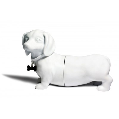 Danya B Dachshund Dog Bookend Set - White 812743023150  113001375193